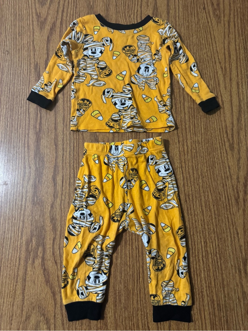 Disney Mickey & Minnie Mouse Halloween Infant Pajamas